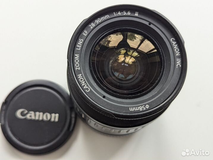 Canon EF (cовместимо с EF-S) 28-90mm 1:4-5-6