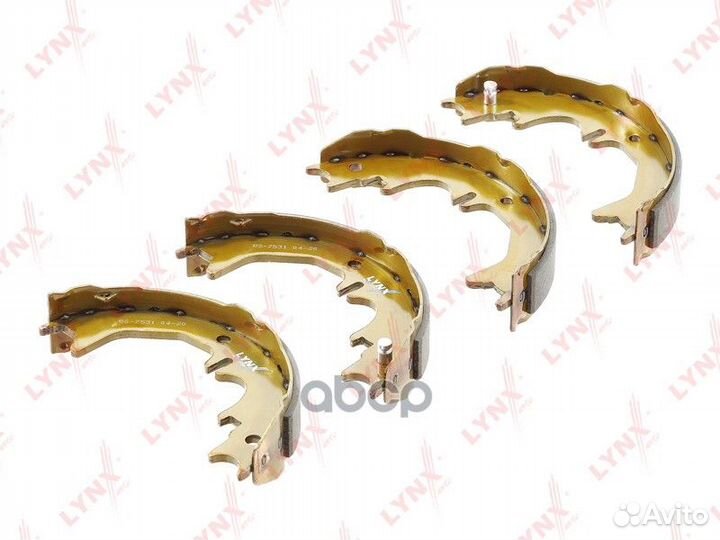 Колодки тормозные барабанные BS-7531 lynxauto