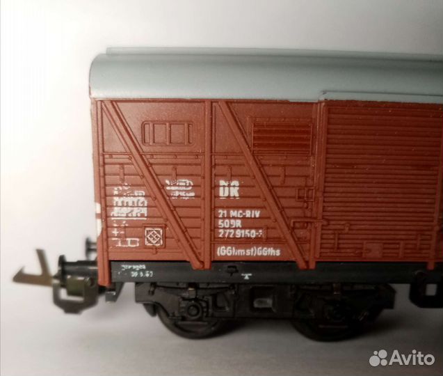 Вагон товарный Железная дорога 12мм