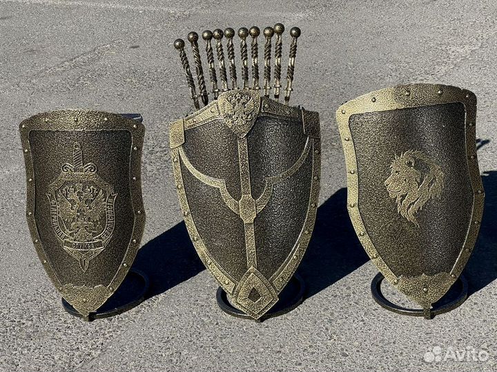 Подставка под шампуры щит