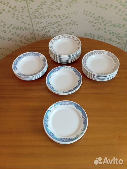 Тарелки зик конаково СССР