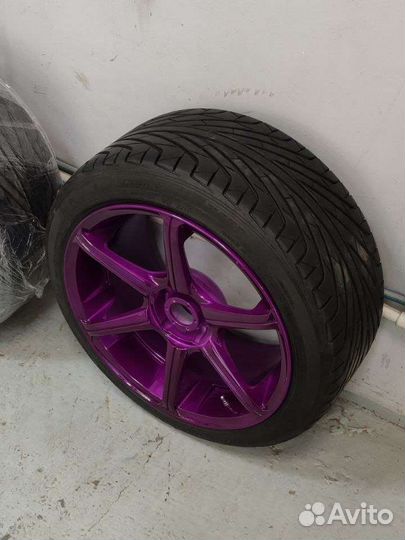 Диски r18 9,5j 5 114.3 bim zeit ss оригинал