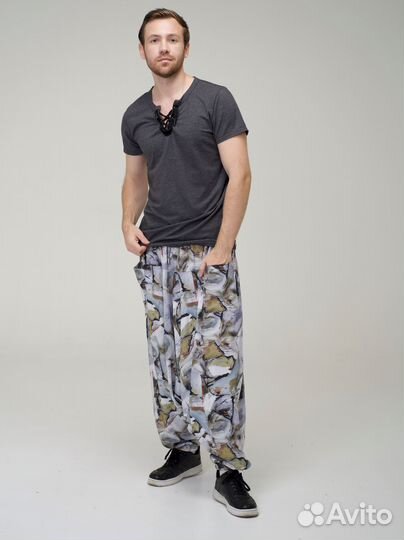 Штаны Алладины (афгани, зуавы) VaRoNa Paint