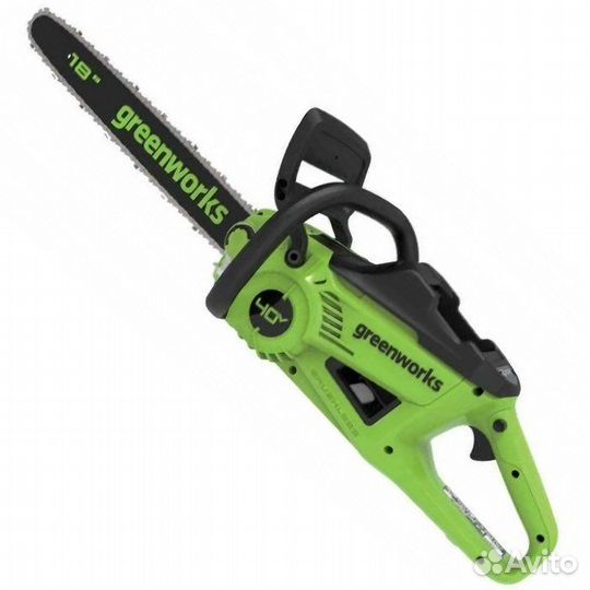 Пила цепная аккумуляторная Greenworks GD40CS20XK4