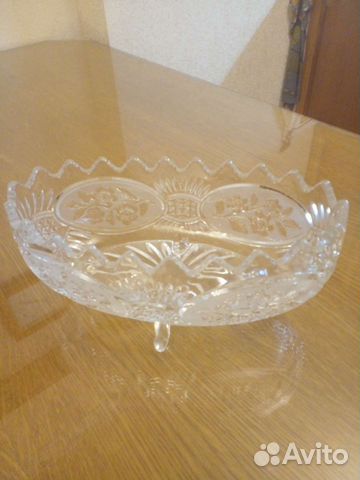 Хрустальная ваза