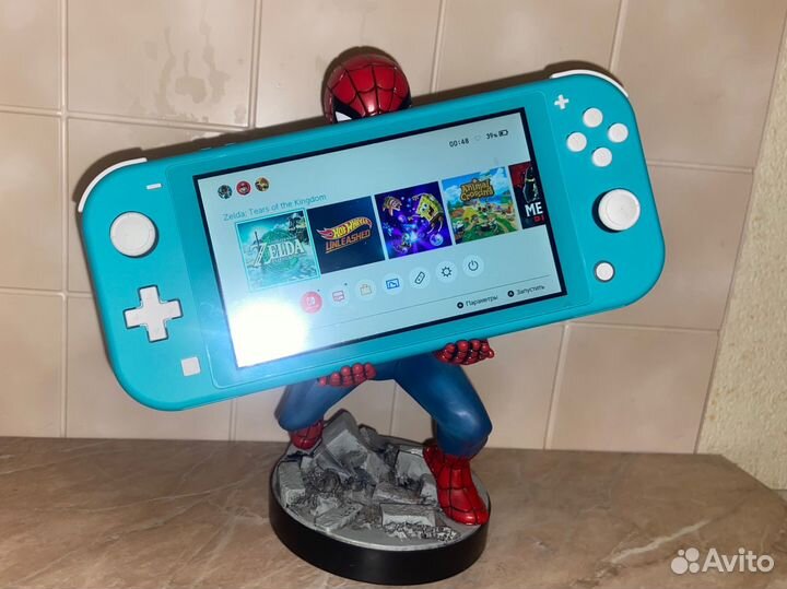 Nintendo switch lite прошитый 128 Gb с играми
