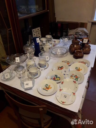 Старинное стекло советского периода