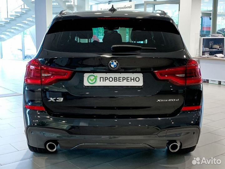 BMW X3 2.0 AT, 2019, 88 750 км