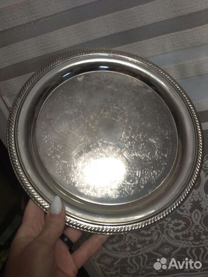 Поднос винтаж 25см