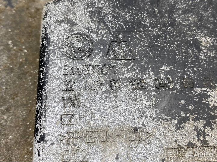 Защита бампера переднего Skoda Rapid 2013