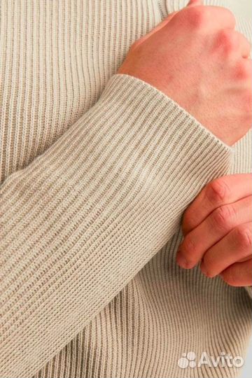 Джемпер полузамок old money