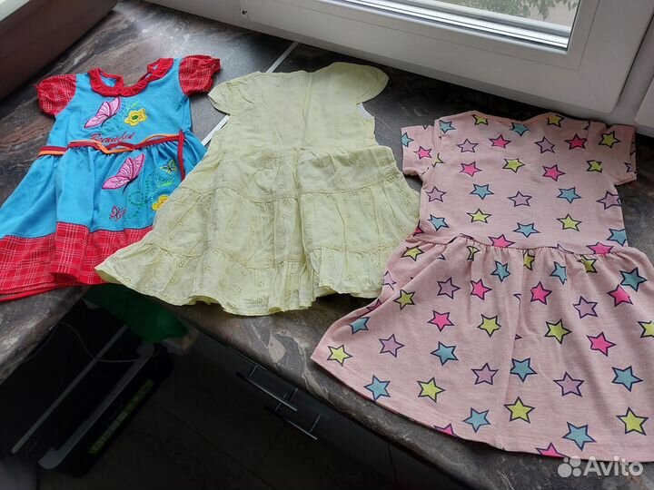 Вещи пакетом на девочку от 2.5 до 3/4 лет