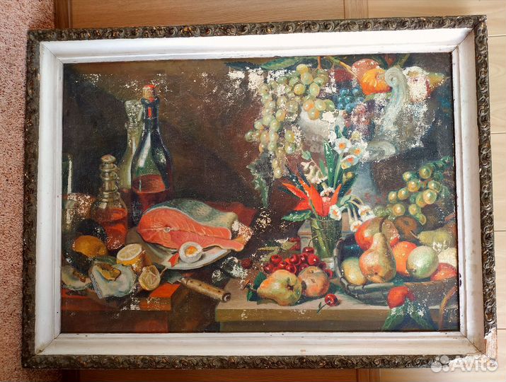 Картина маслом на холсте 77х105см