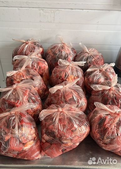 Говяжье мясное ассорти (корм для собак)