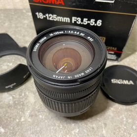 Sigma 18-125 mm для Nikon