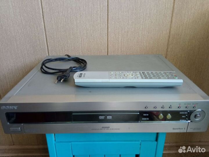 Dvd recorder Sony rdr-hx900