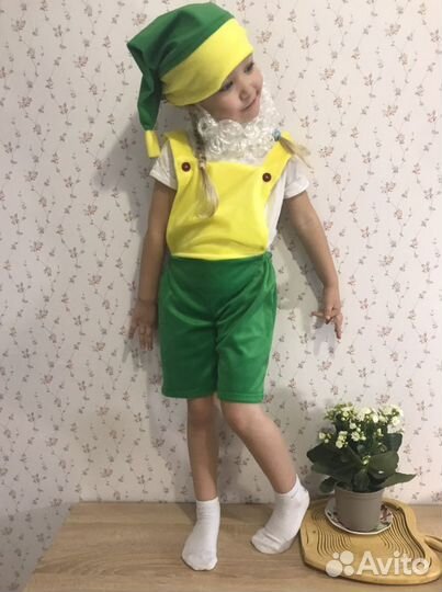 Новогодний костюм гномик