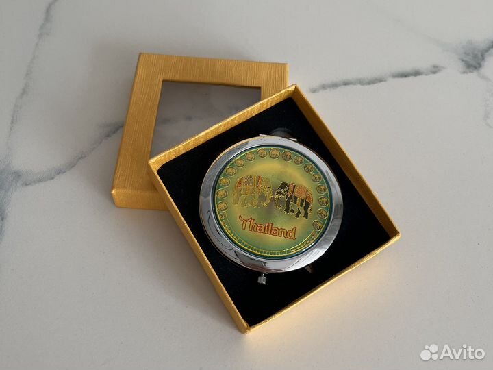 Новое карманное зеркало с увеличением складное