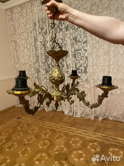 Бронза люстра СССР