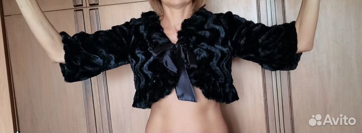 Болеро новое искусственный мех