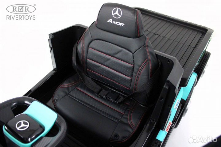 Электромобиль Mercedes-Benz Axor с прицепом H777hн