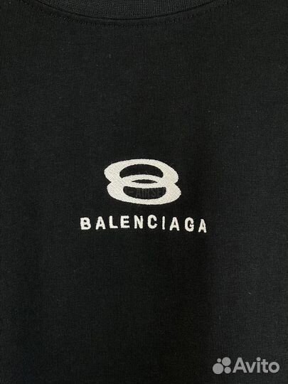 Balenciaga футболка двойная