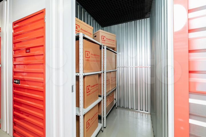 Склад бокс площадью 2 м² в аренду в Москве