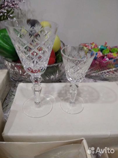 Сервиз Дулёво.Хрусталь