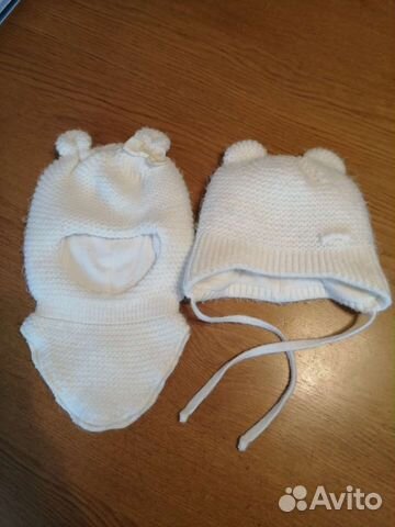 Шапка детская для девочки зимняя