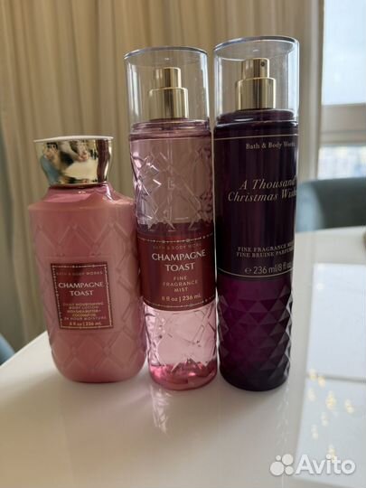 Крем и мист bath and body works