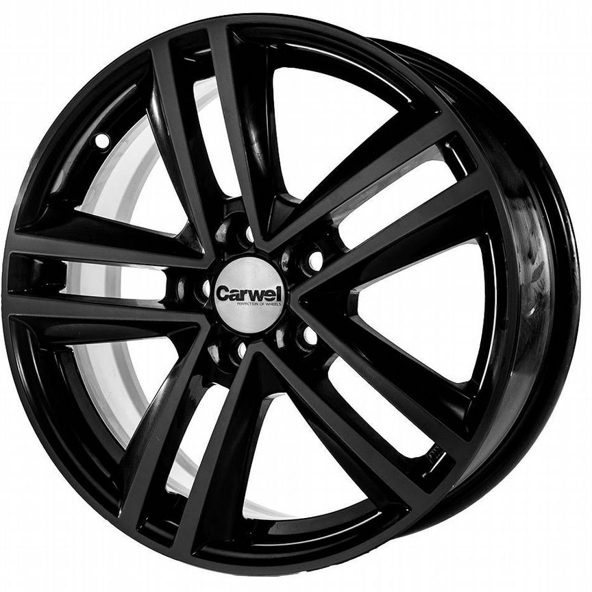Диски Carwel Неро 6.5x16 5x114.3 ET50 D66.1 BK