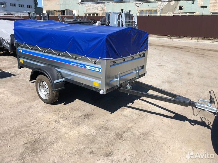 Легковой прицеп Кремень 2,5х1,3x0,5 самосвал