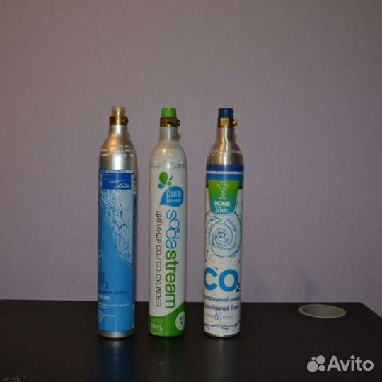 Заправка баллонов со2 SodaStream и Home Bar