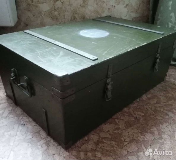 Ящик деревянный военный