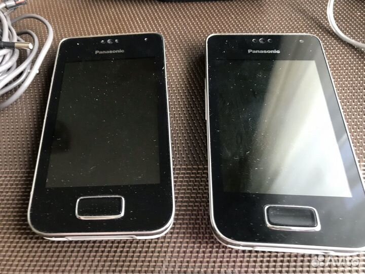 Телефон Panasonic станция и 2 трубки