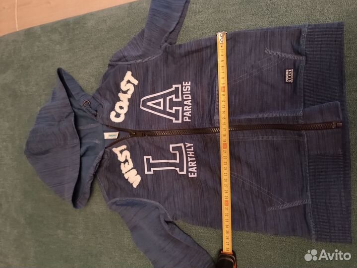 Толстовка кофта на молнии для мальчика 116 122