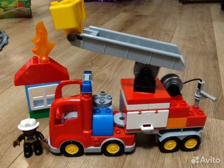 Lego duplo пожарная машина
