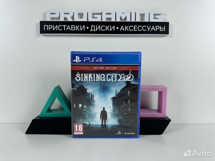 The Sinking City диск для Sony PS4