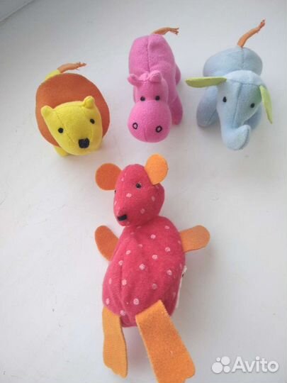 Игрушки мягкие Дипси и Икеа