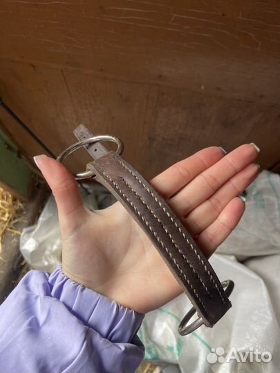 Трензель биотановый кожаный