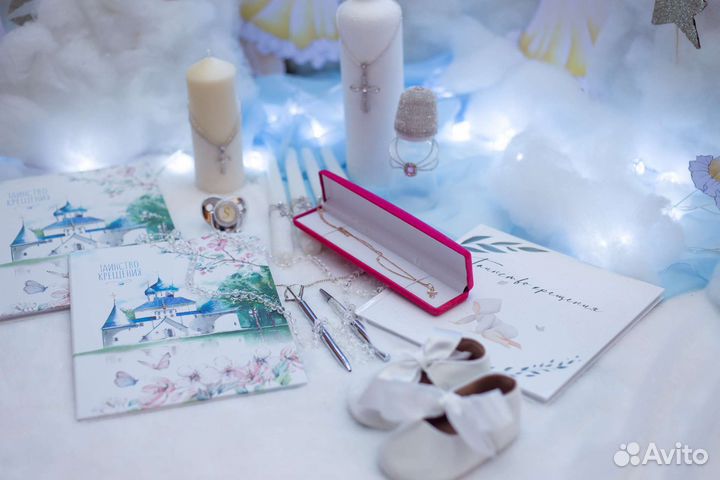 Свечи на крещение фотоальбом Свидетельство