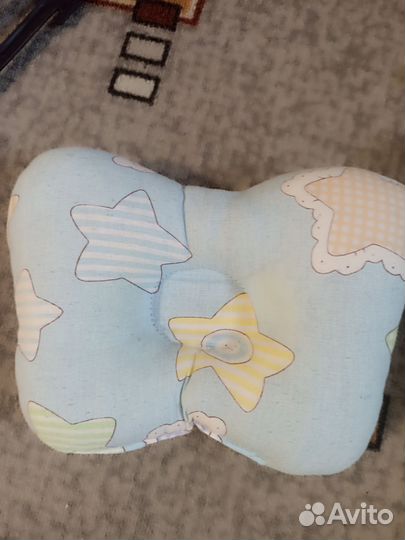 Подушка ортопедическая для новорожденных