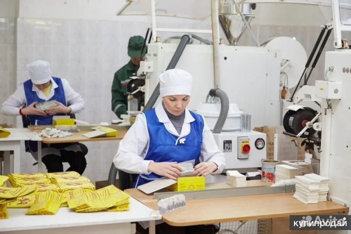 Упаковщик Фасовщик на склад чая вахтой Москва
