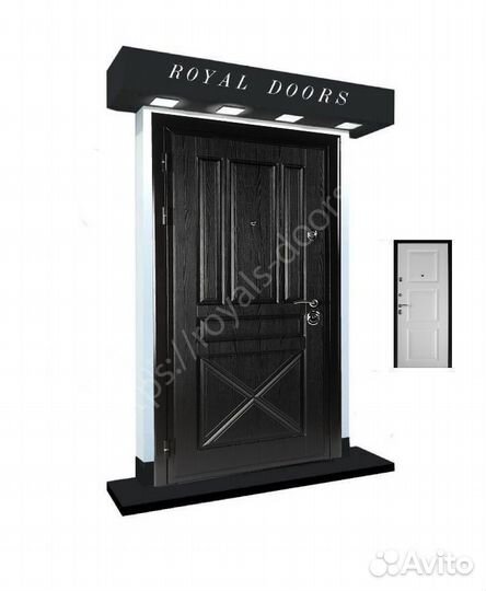 Трехконтурная Железная дверь