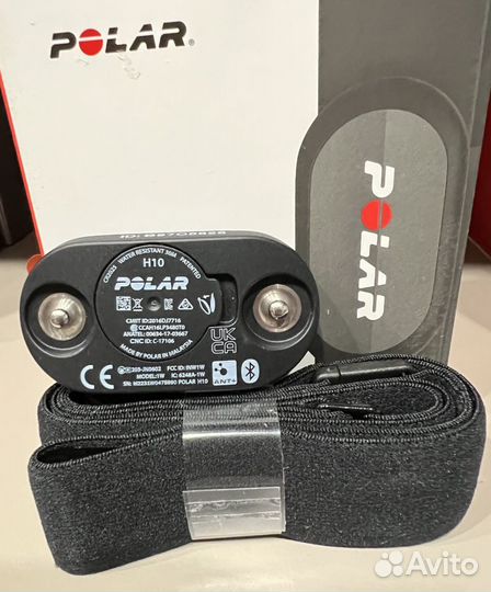 Нагрудный пульсометр Polar H10 новый без упаковки