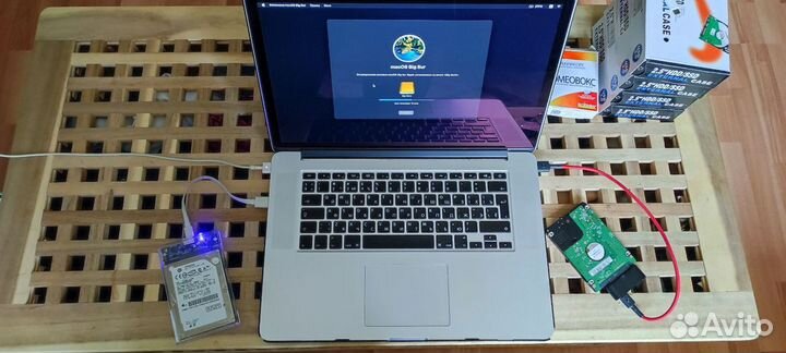 Загруочный диск с набором Mac OS X Recovery HDD