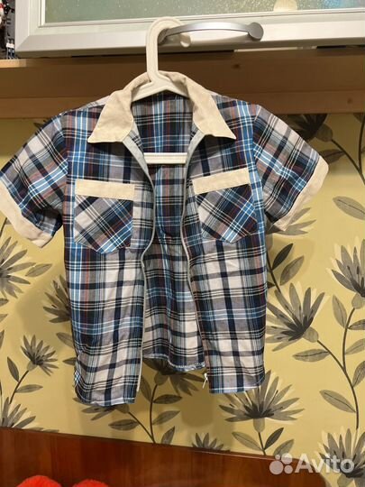 Костюм из льна для мальчика