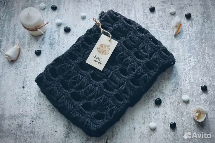 Шарф (снуд) ручной работы