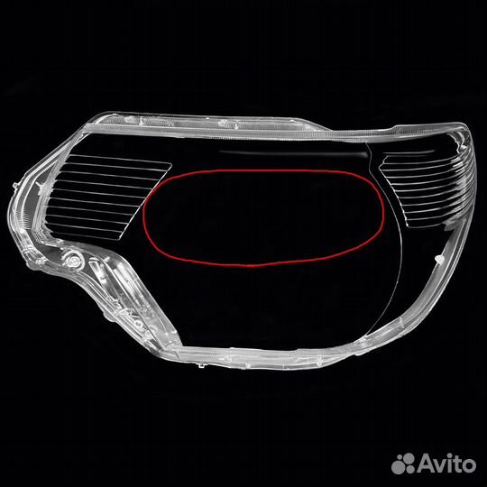 Уцененное стекло для фары Toyota Tacoma (2011-2015