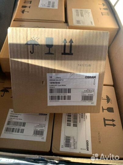 Лампа люминесцентная Osram Dulux d 18W/840